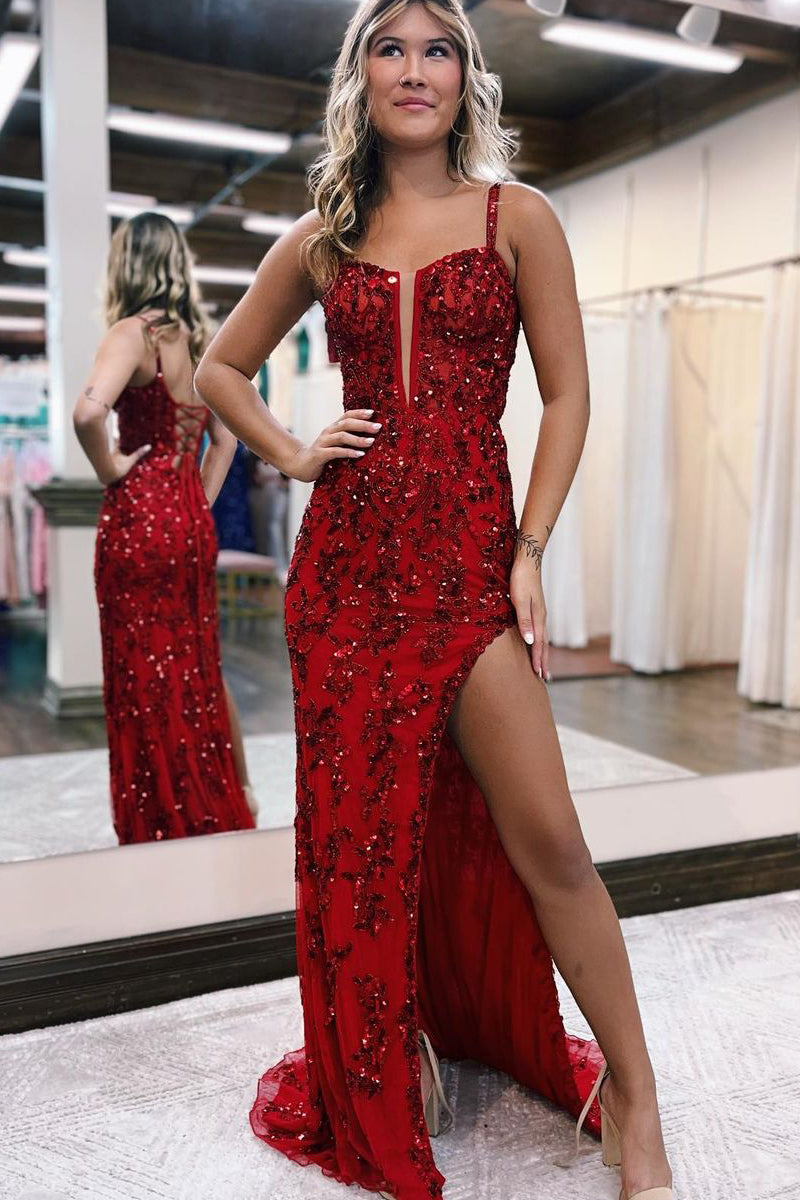 Elegant mermaid prom clearance dresses